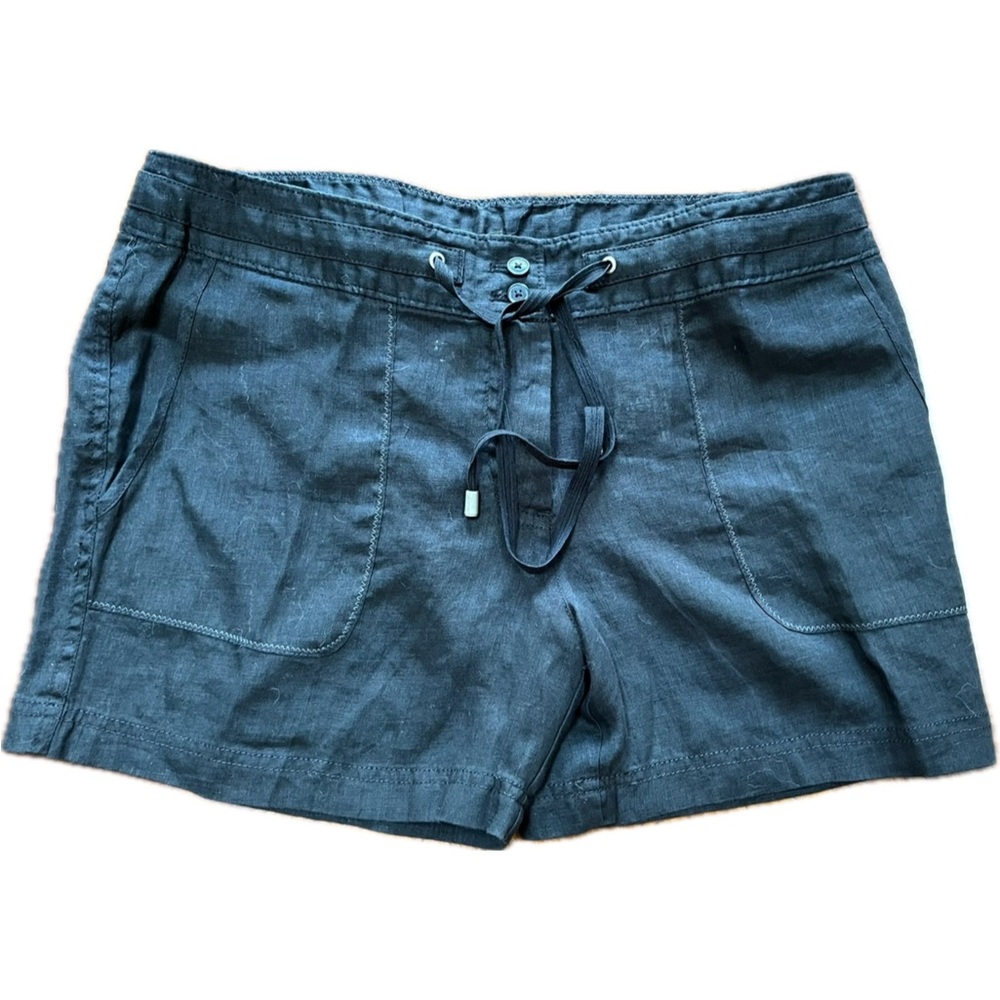 NWT Tommy Bahama Black Linen Shorts